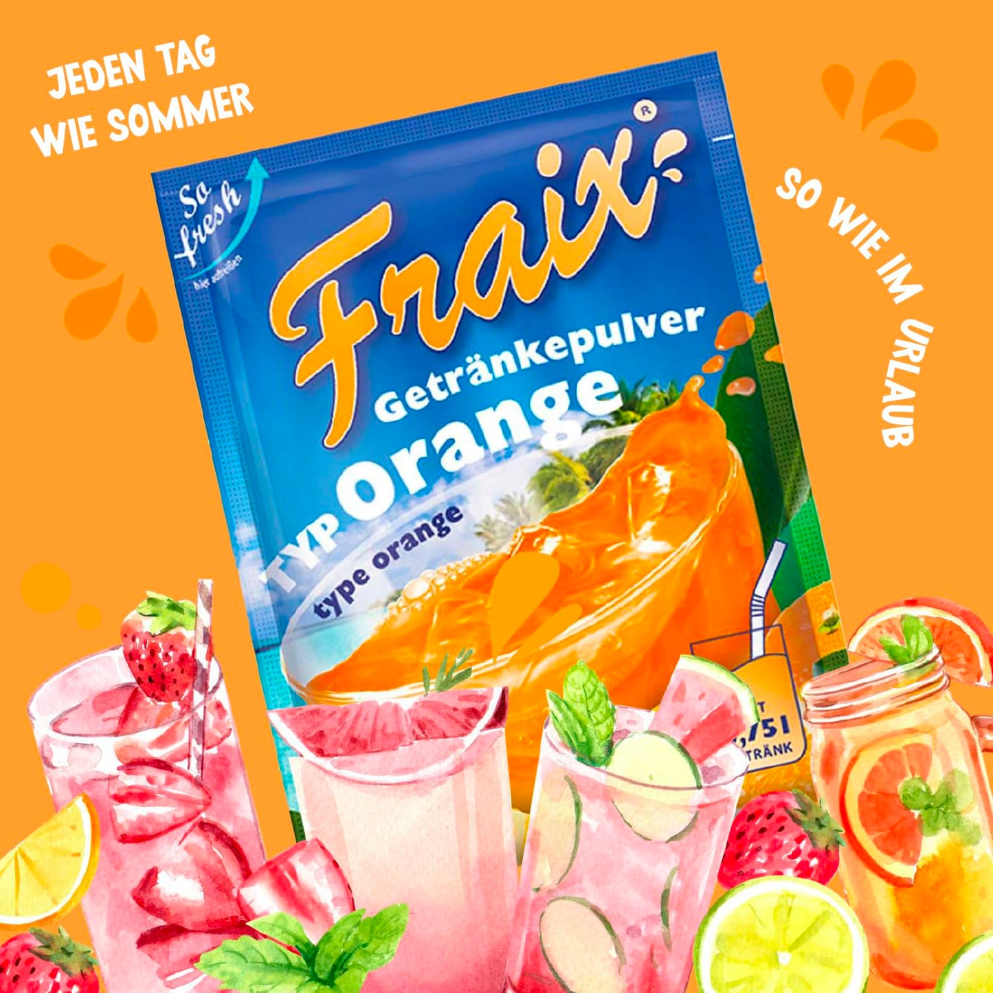 FRAIX Orange 50 x 100g