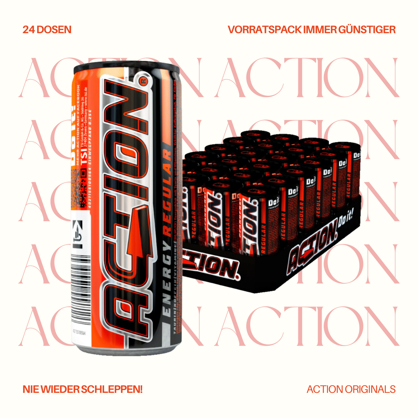 ACTION Regular - 24 x 500ml