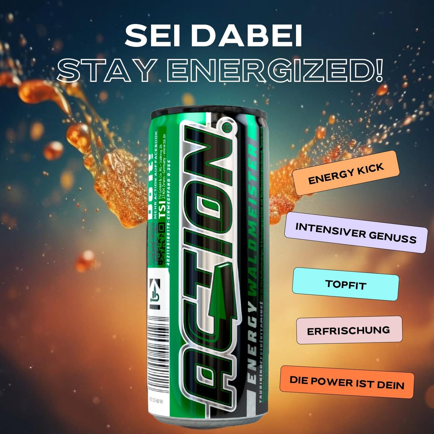 ACTION Waldmeister - 250ml