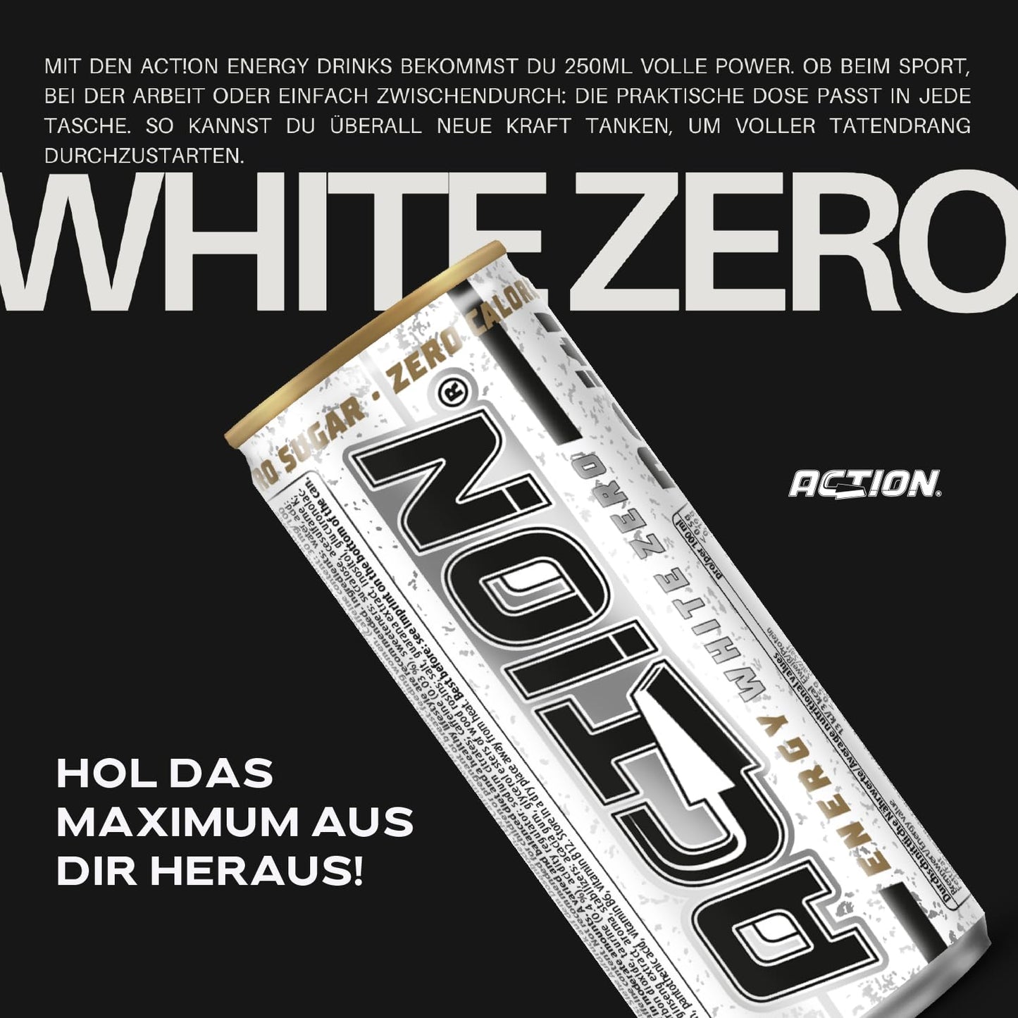 ACTION White Zero - 24 x 250ml