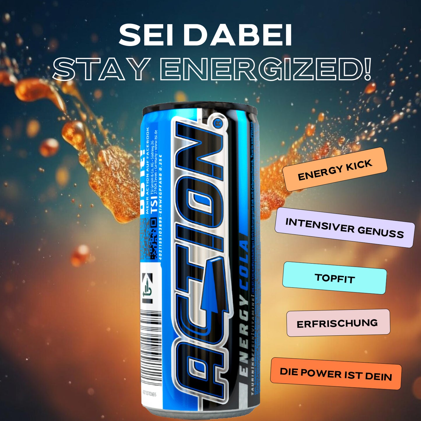ACTION Cola - 24 x 250ml