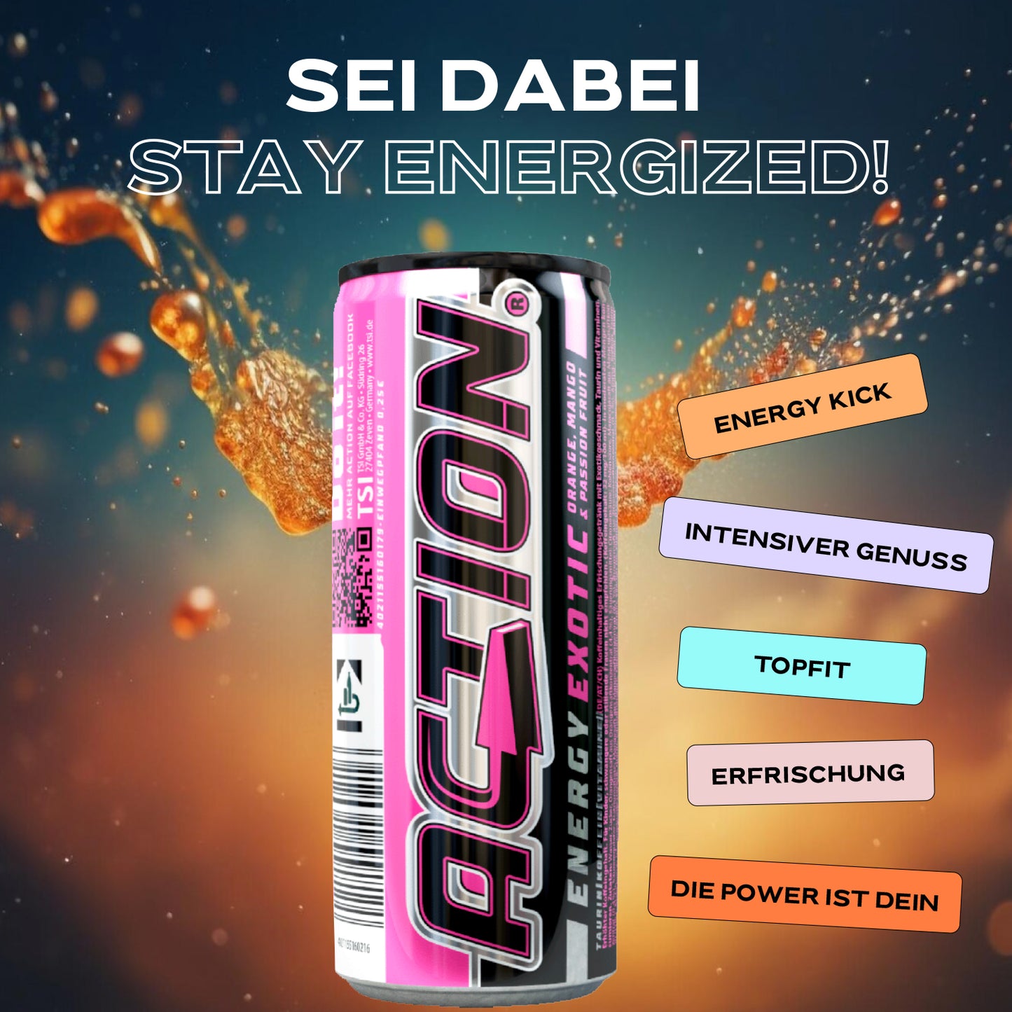 ACTION Exotic - 24 x 250ml