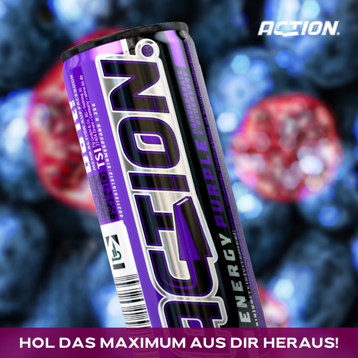 ACTION Purple - 24 x 250ml