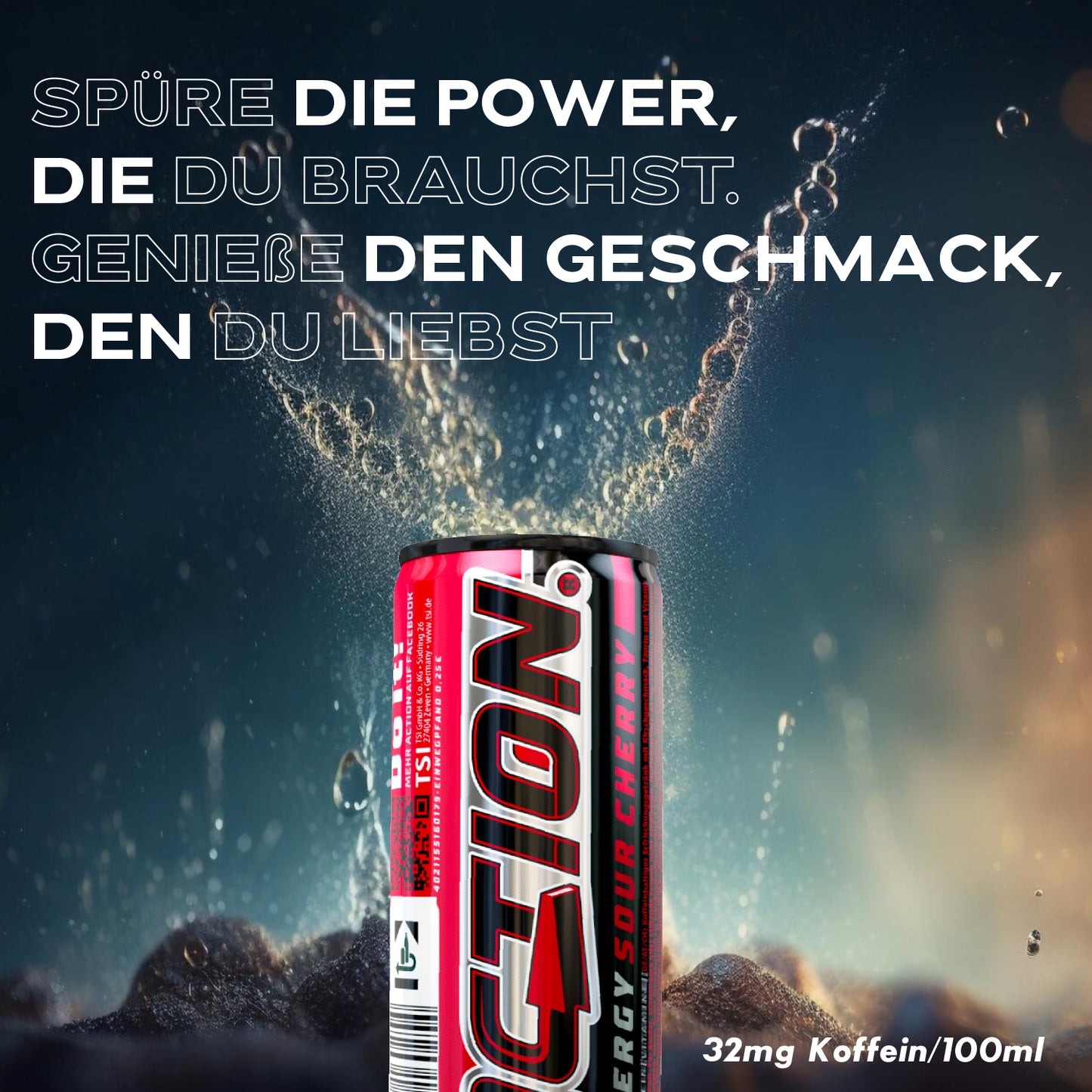 ACTION Sour Cherry - 24 x 250ml