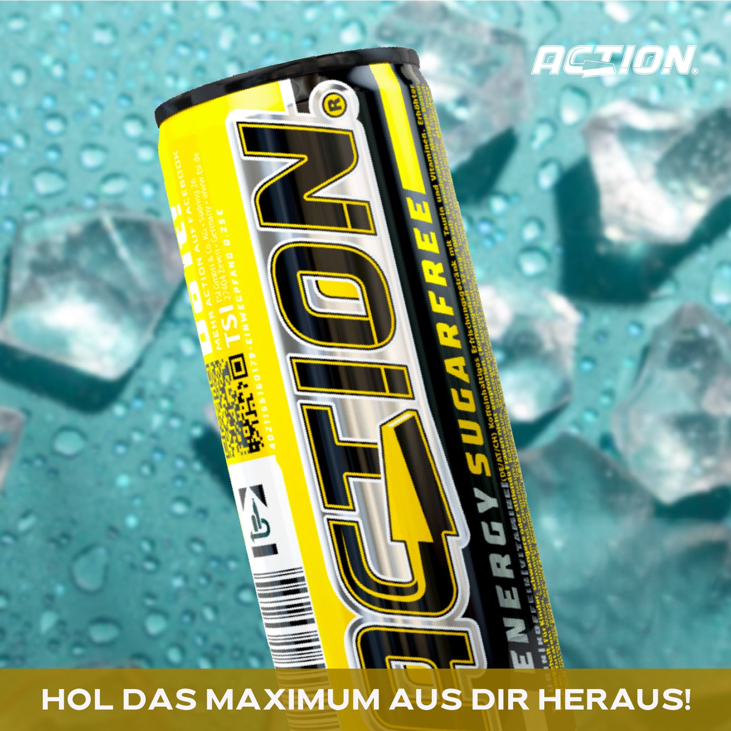 ACTION Sugarfree - 24 x 250ml