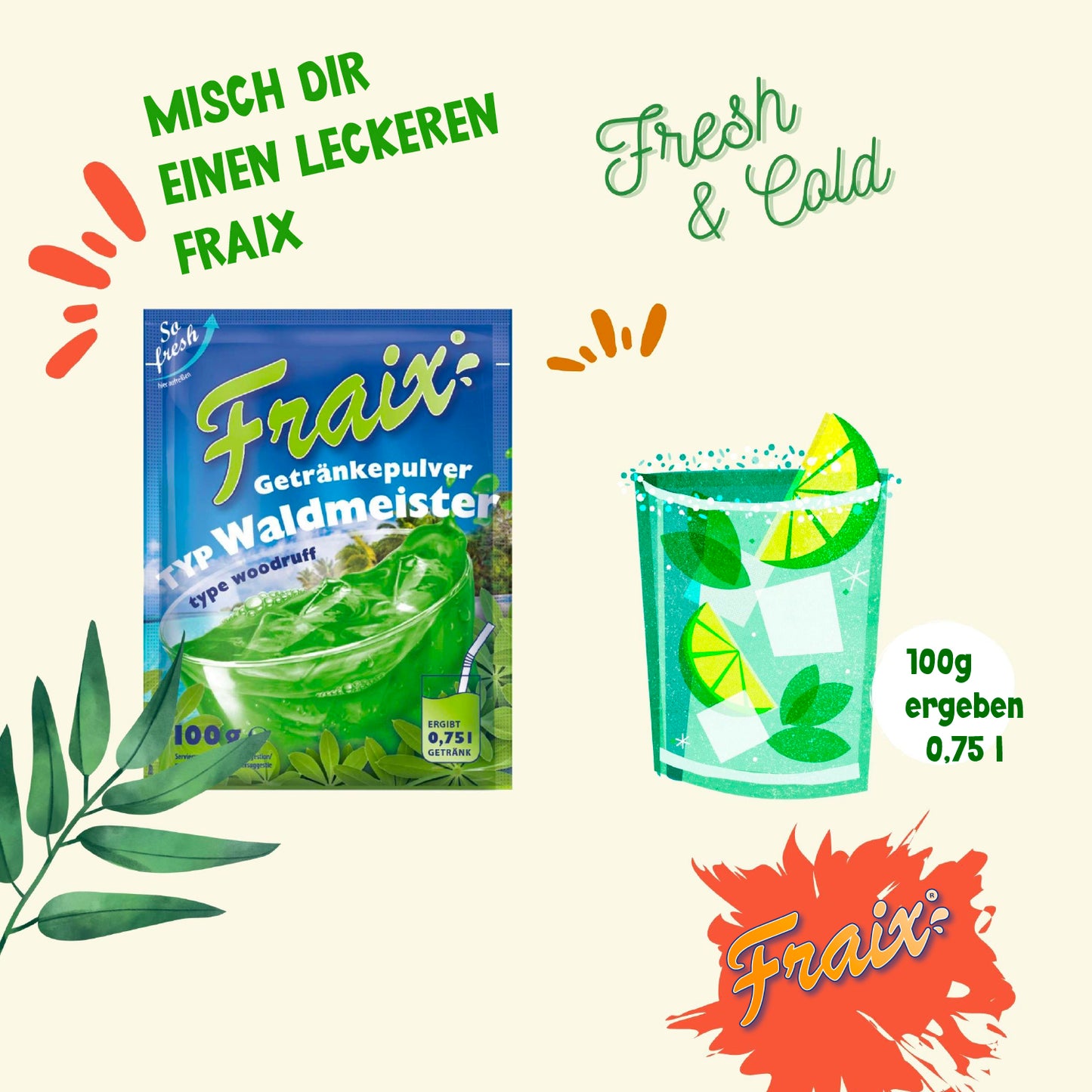 FRAIX Waldmeister 50 x 100g