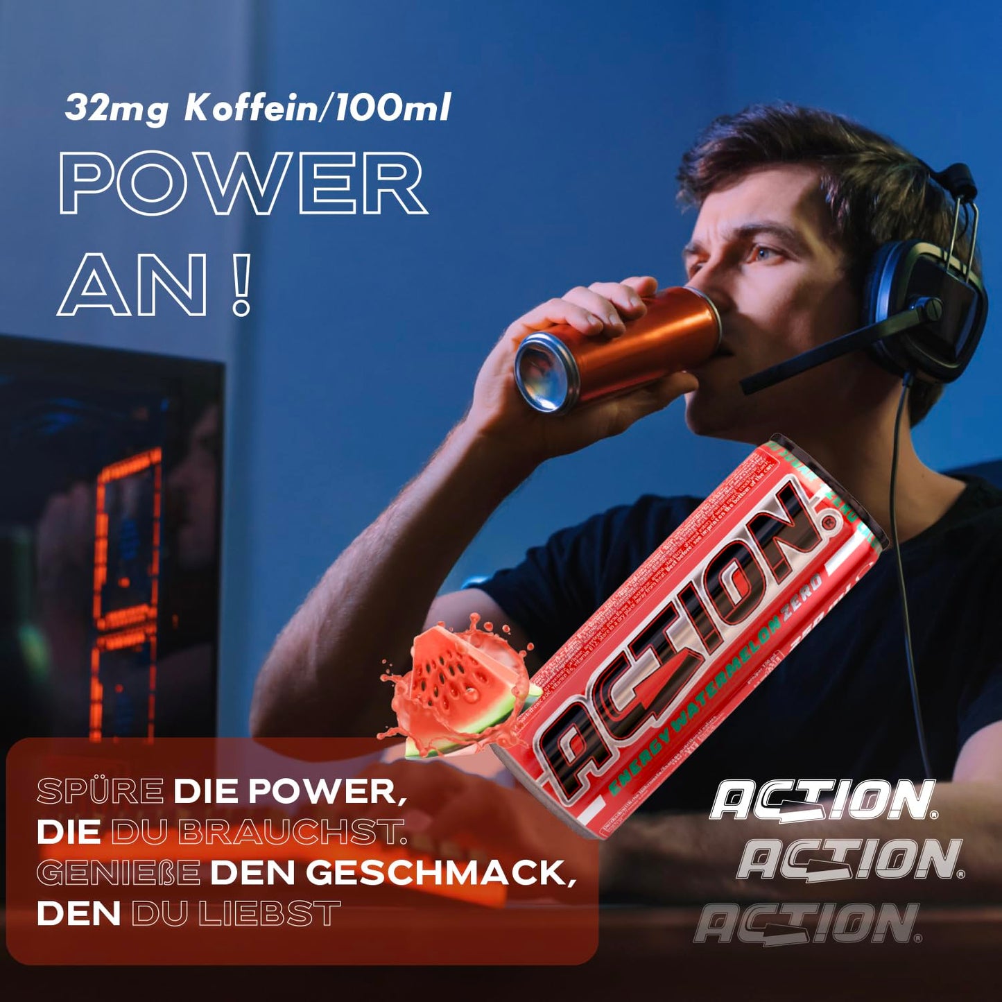 ACTION Watermelon Zero - 24 x 250ml