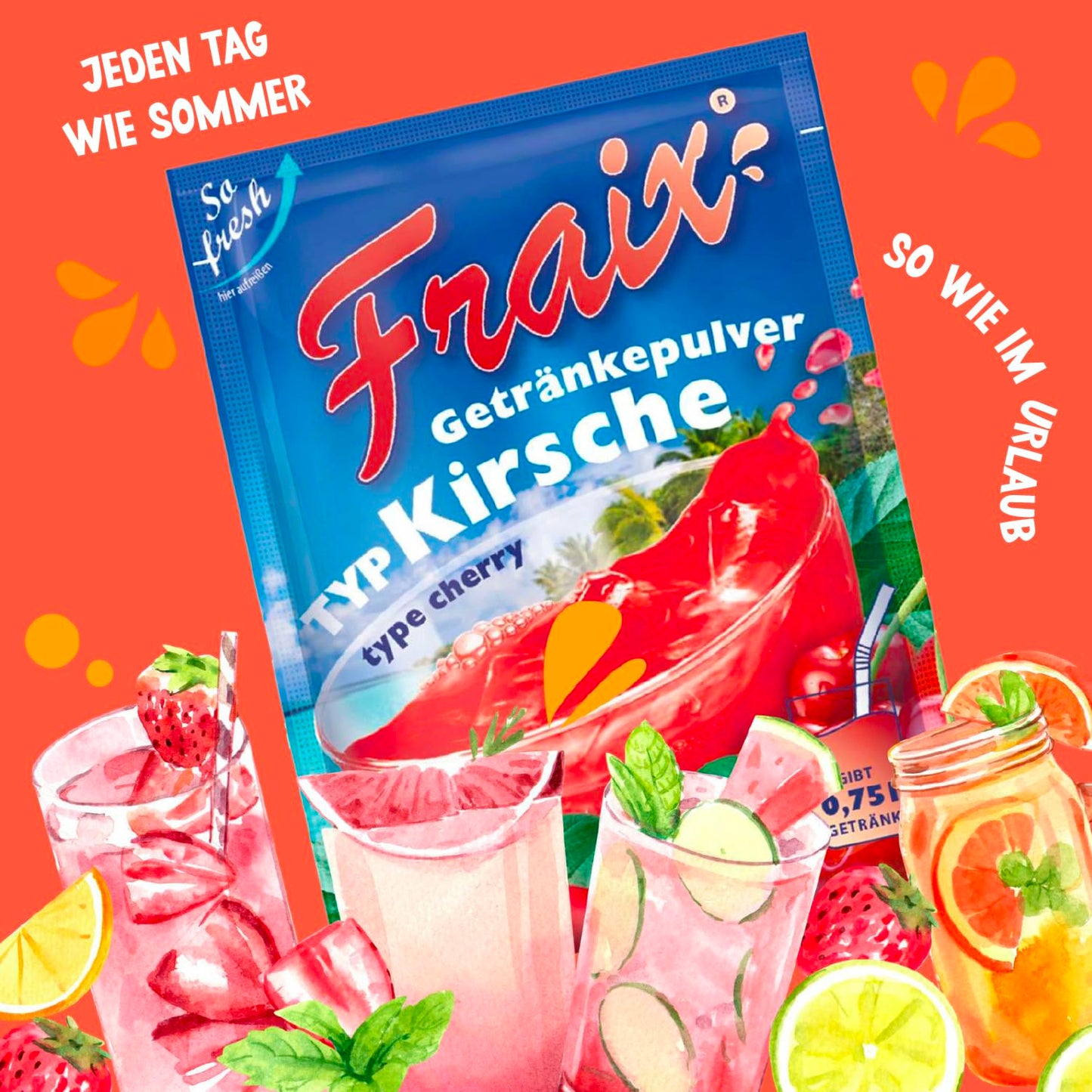 FRAIX Kirsche 50 x 100g