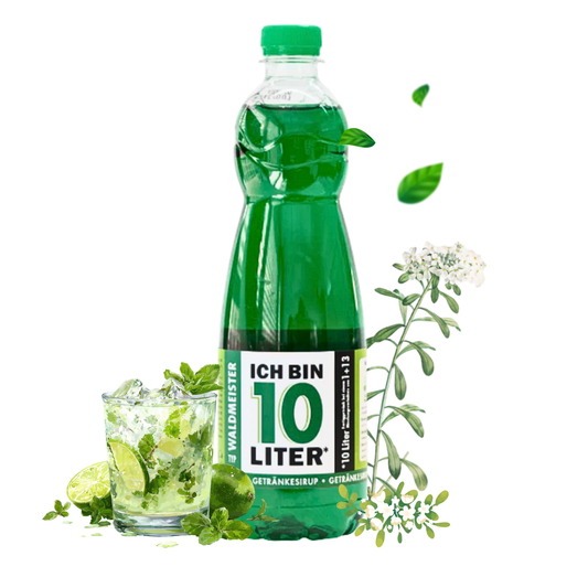 ICH BIN 10 LITER Waldmeister Sirup 6 x 0,7l