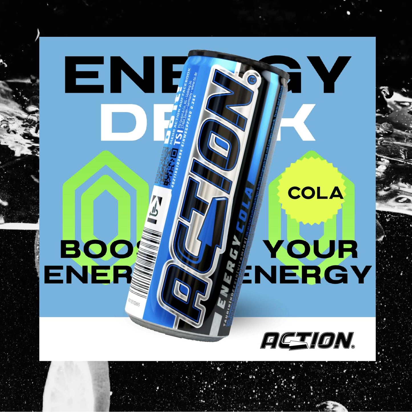 ACTION Cola - 250ml