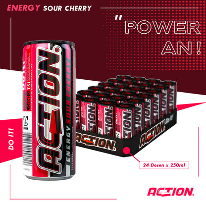 ACTION Sour Cherry - 24 x 250ml