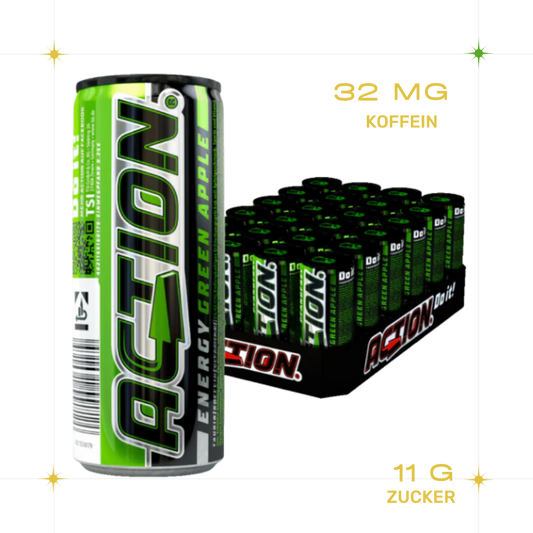 ACTION Green Apple - 24 x 250ml