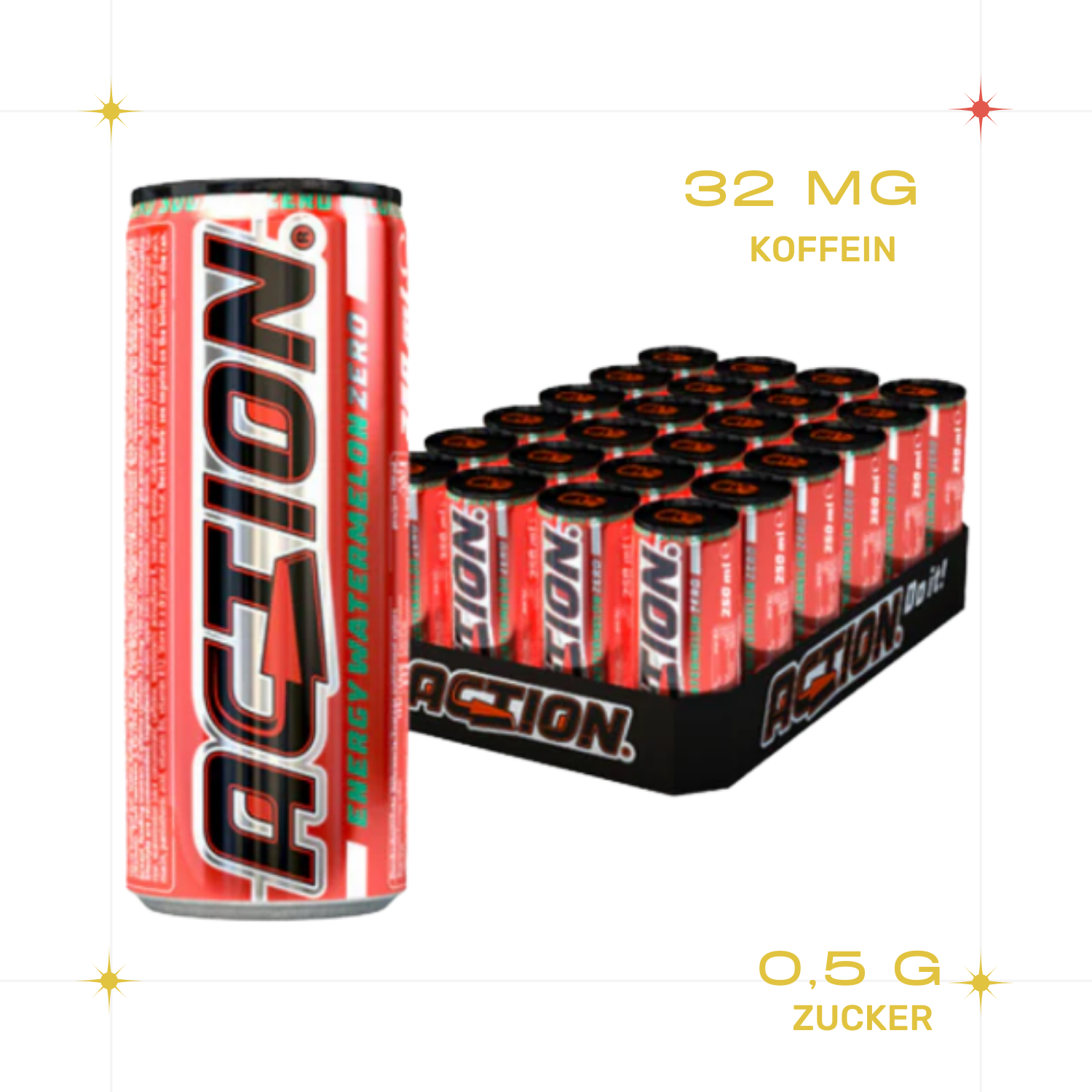 ACTION Watermelon Zero - 24 x 250ml