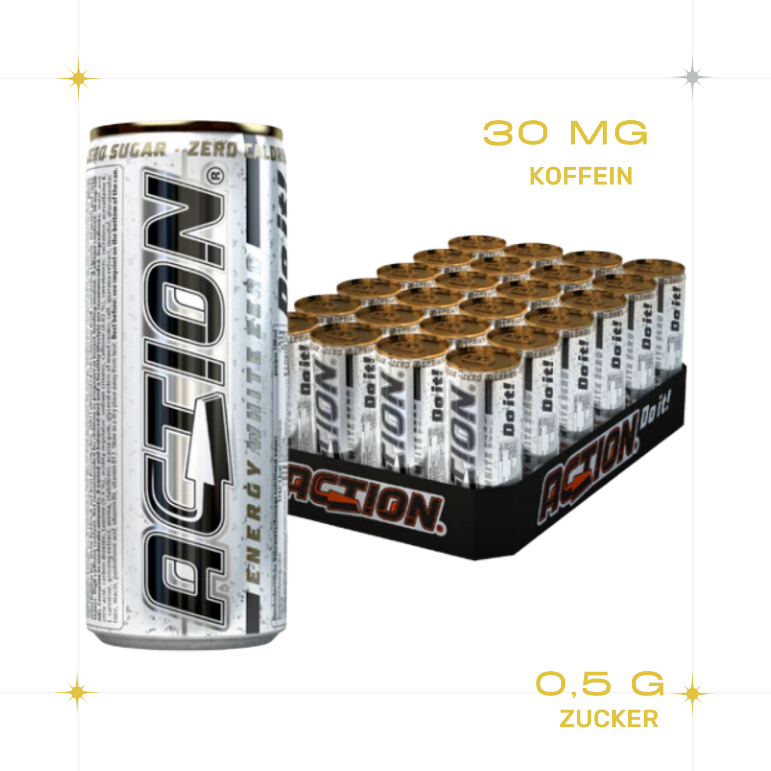 ACTION White Zero - 24 x 250ml